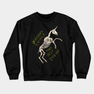 dead unicorn Crewneck Sweatshirt